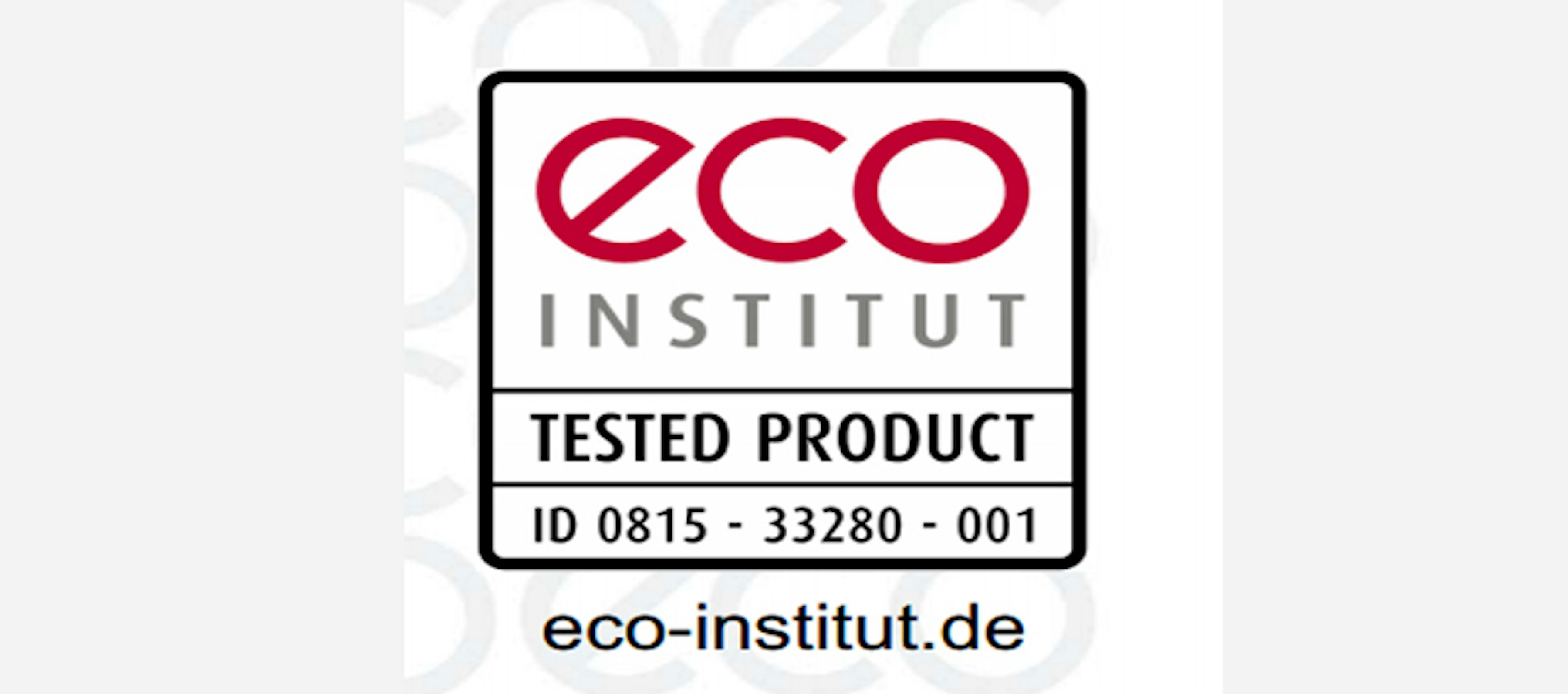Vita Talalay Latex Eco Institut Certification Logo